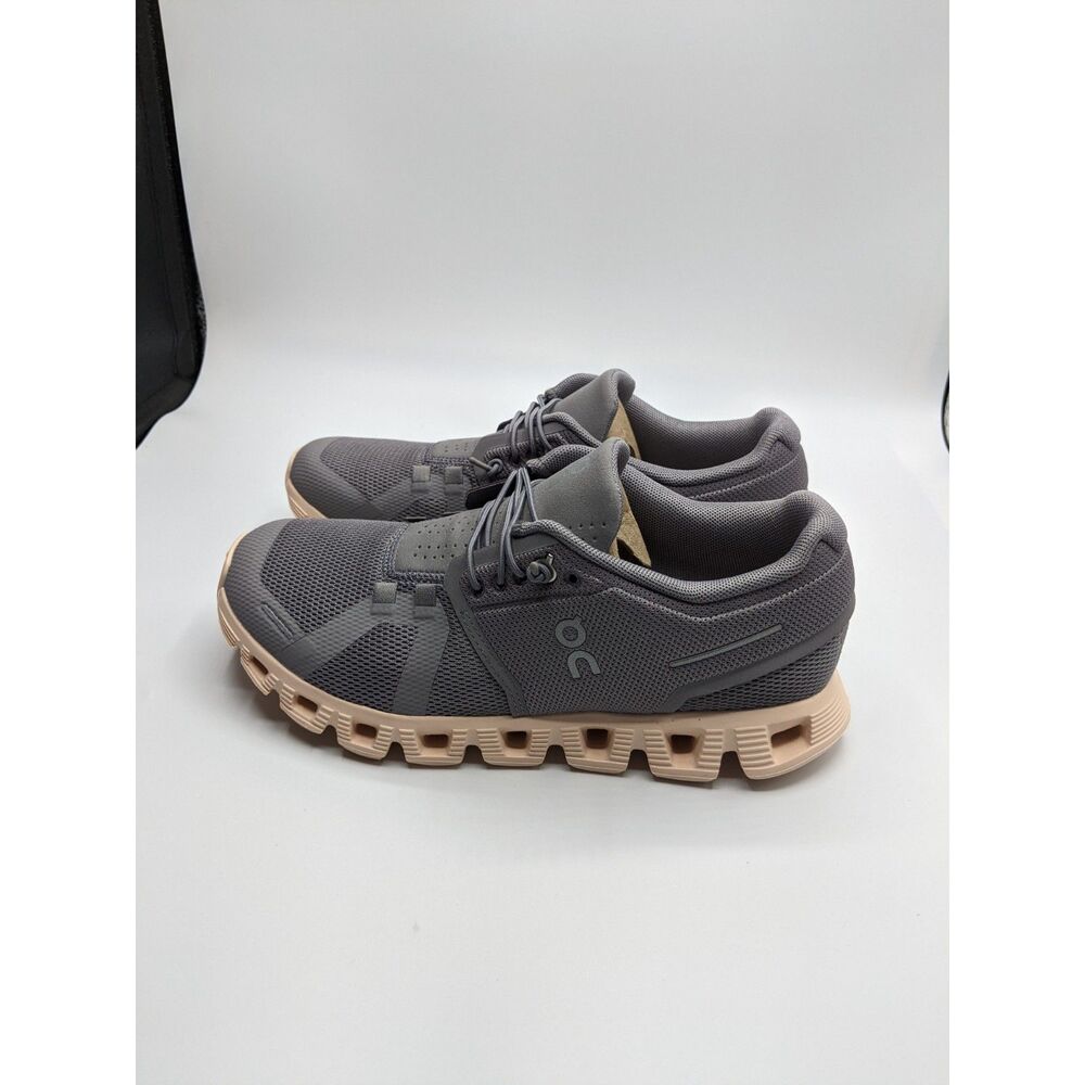 On Women's Cloud 5 Sneakers, Zinc | Shell, 6 Medium US